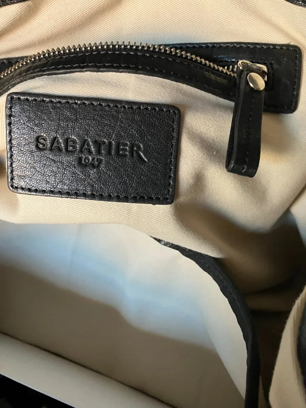 Sabatier Bellecour 617 Bubble Noir Black Sheep Leather